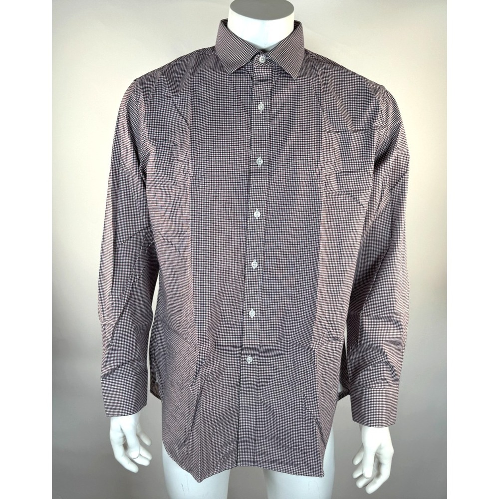 J Crew Ludlow Premium Fine Cotton Dress Shirt Classic Mens 17/35 EUC Button-up
